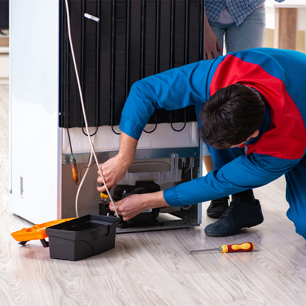 how much do you charge for refrigerator repair services in Rangerville Texas